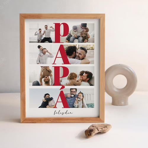 Cuadro Regalo Para El Dia Del Padre Personalizados