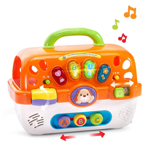 Cuidado Vtech Para Mí Aprendizaje Carrier Juguete, Naranja