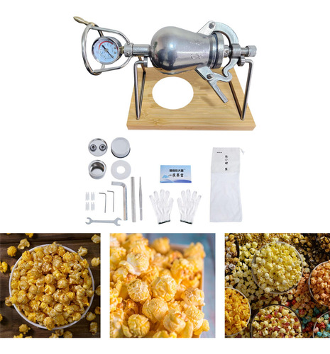 Máquina De Palomitas De Maíz Vintage Tipo Estilo F