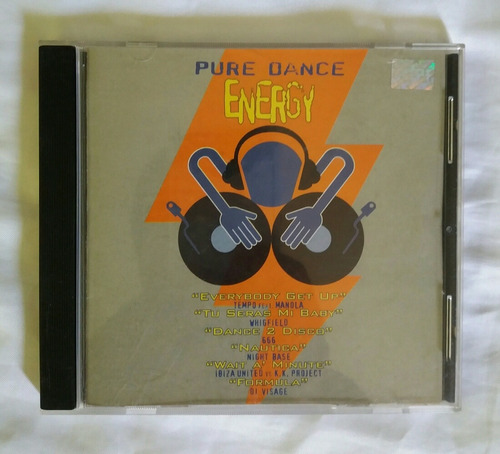 Pure Dance Energy 2 Unlimited Whigfield Dj Visage Cd Origina