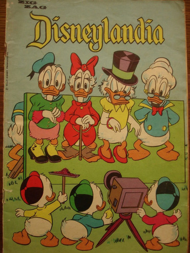 Disneylandia N° 80 Año 1964  Editorial Zig Zag Historieta