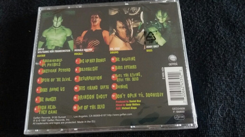 Cd Misfits - American Psycho (1999) Americano Ainda Selado ! (Usado)