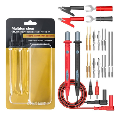 Kit De Teste De Multímetro Com 22 Peças