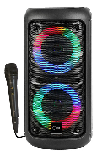 Parlante Karaoke Microlab Color Feel Bass 09101 Negro