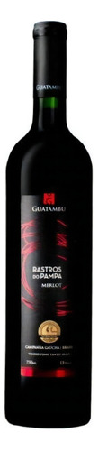 Vinho Tinto Guatambu Rastros Do Pampa Merlot 2020