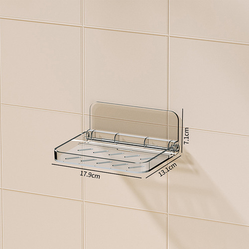 Estante Flotante De Acrílico Transparente En U, Plegable, Mo