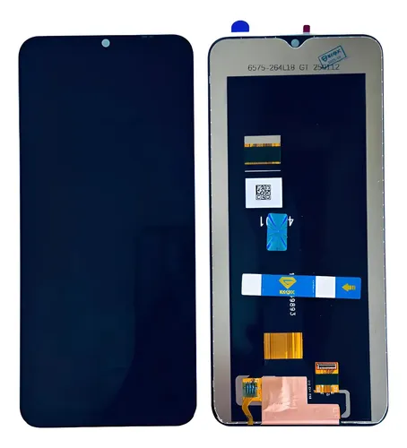 Tela Display Frontal Compativel Moto E13 Xt-2345 Nac S/aro Preto