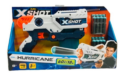 Pistola X-shot Hurricane Lanza Dardos Carg Ar1 4407 Ellobo