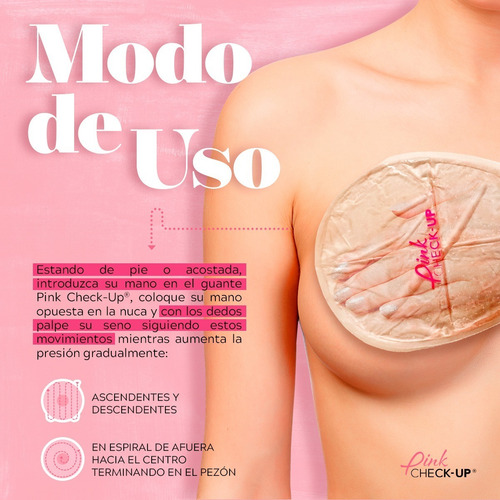 30 Piezas Guante Pink Check- Up Para La Autoexploración