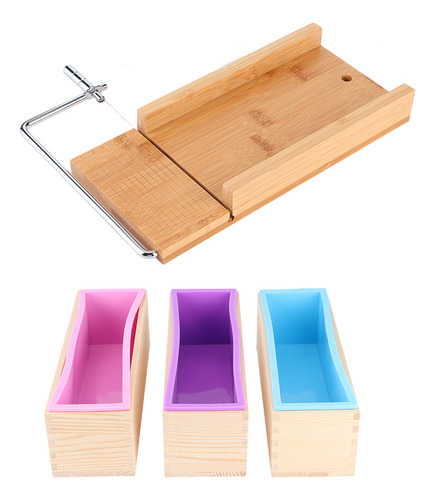 Kit De Moldes De Silicona Para Hacer Jabón Y Báscula