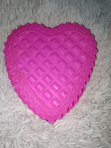 Molde Torta Silicona Forma De Corazon 21 Cm Reposteria Horno