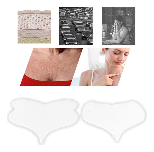 Parches Antiarrugas De Silicona Para El Pecho, Almohadillas