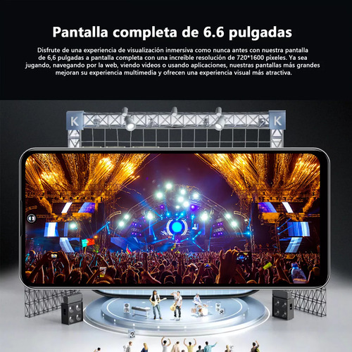 Teléfonos Inteligentes Android Baratos S24 Ultra 6.6 En Ram1gb Y Rom16gb