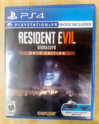 Resident Evil 7 Gold Edition Ps4 Formato Físico Como Nuevo