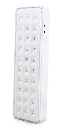 Lâmpada Luminária  De Emergência 30 Leds Recarregável Bivolt