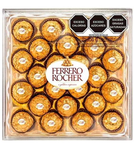 Ferrero Rocher T24 Premium C/24 Piezas- Garantia De Frescura