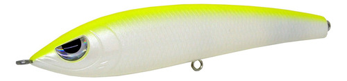 Isca Pesca Yara Superfície Stick Hunter Bait 11cm 14g Cor 10 Cor Dorso Verde Limão