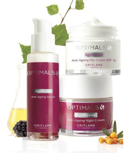 Kit De Tratamiento Facial Mujer - Optimals Agerevive