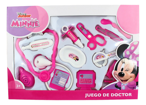 Set Juego De Doctor Medico Minnie Didactico Juguete Niños