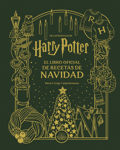 Libro Harry Potter: El Libro Oficial De Recetas De Navida...
