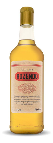 Cachaça Rozendo Carvalho 980ml Tamanho UNICA-U