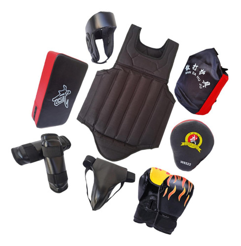 8x Equipo De Protección De Taekwondo Protección Completa L