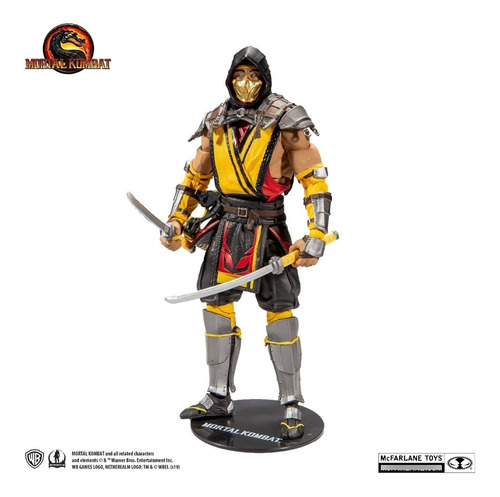 Figura - Mortal Kombat - Scorpion - Mcfarlane Toys