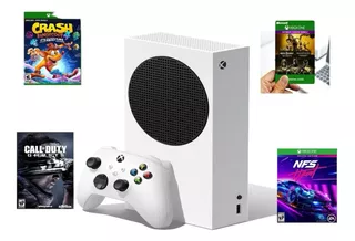 Microsoft Xbox Series S 512gb Standard + Mortal Kombat 11 + Injustice 2 Leg Bundle Xbox