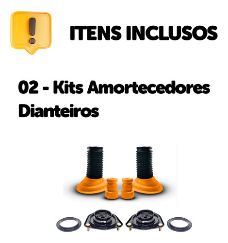 Amortecedores Dianteiros Kayaba Com Kits Toyota Rav4 13/18