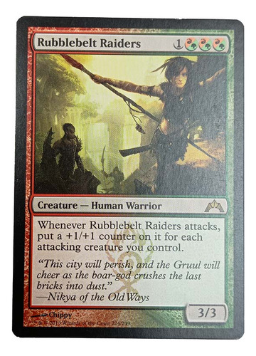 Carta Rubblebelt Raiders [gatecrash] Mtg Warrior