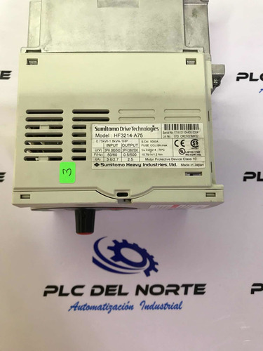 Hf3214-a75 Variador Sumitomo Hf-320 De 1hp En 440v 3 (Usado)