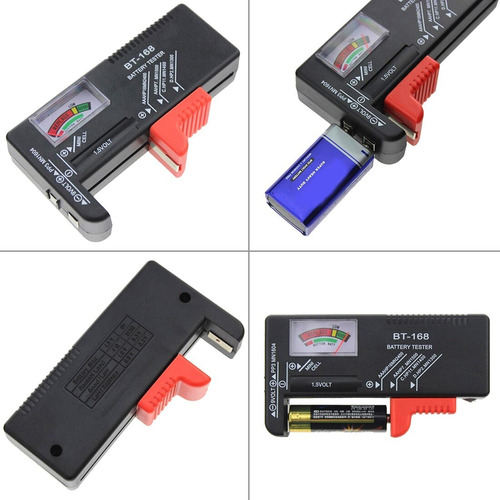 Medidor Capacidad Probador De Pilas Multiple Dc 9v Aa Aaa