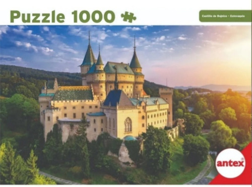 Imagen 1 de 3 de Puzzle Castillo De Bojnice Eslovaquia 1000 Piezas Antex 3065