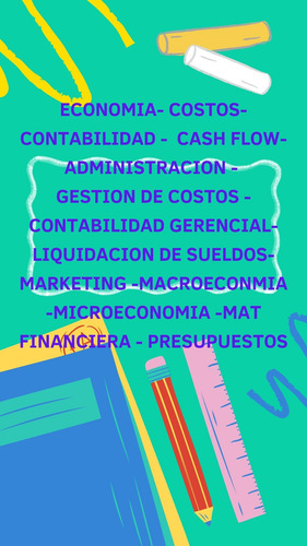 Imagen 9 de 9 de Clases De Apoyo Contabilidad, Economía, Macro, Liq. Suel