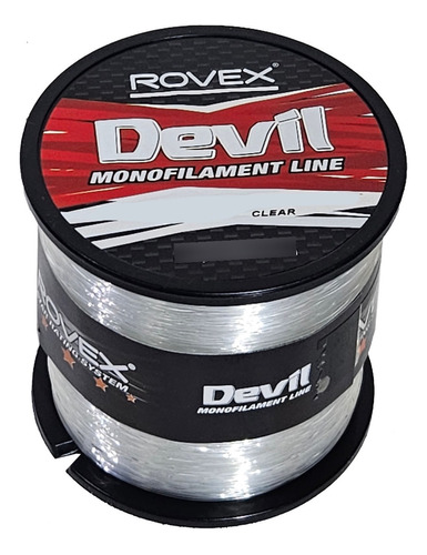 Nylon Tanza Rovex Devil 0,45mm 11,3kgs 610mts Incoloro