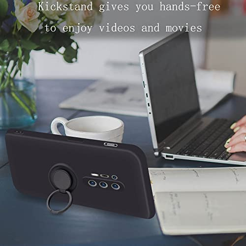 Funda Para Oneplus 8 Pro 5g [silicona Líquida Con 360 Anillo