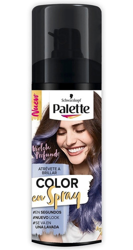 Retoca Raices Palette Color En Spray Violeta Profundo X 120m