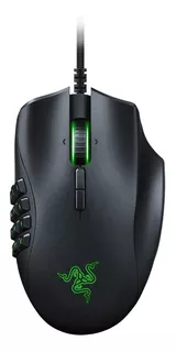 Mouse gamer de juego Razer Naga Trinity negro