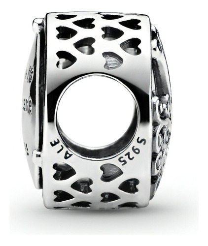 Charm Raíces Familiares Calado Color Plata