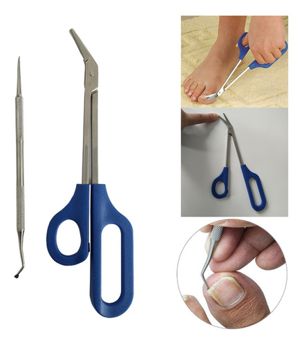 Tijeras De Uñas De Mango Largo Pedicura Para Ancianos