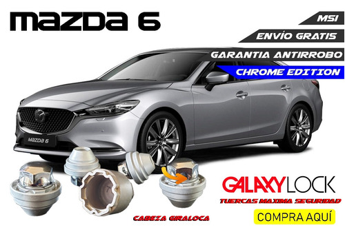 Birlos De Seguridad Mazda 6 2019 - Envío Gratis -