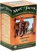 Comprar The Mate Factor Yerba Mate - Te De Hierbas Energizante, Chai