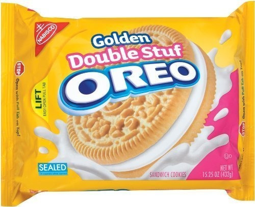 Nabisco Dorado Doble Stuf Oreos, 15.25 Oz (paquete De Y5g0i