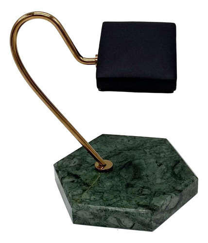 Expositor For Reloj, Base De Mármol Natural Verde, Soporte
