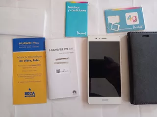 Huawei P9 Lite 16 Gb Blanco 2 Gb Boca Juniors Exc. Estado