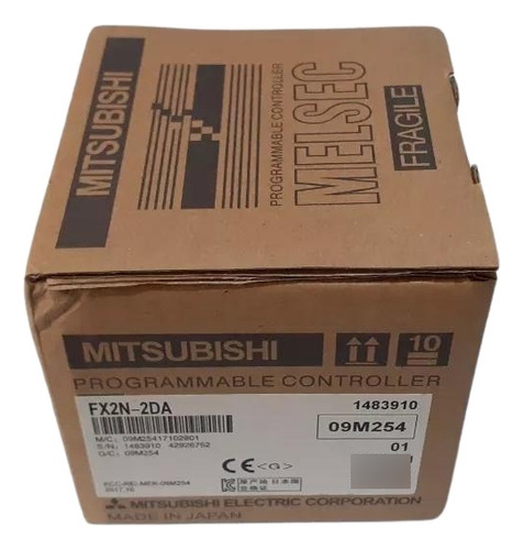 Plc Mitsubishi Modulo De Salidas Analogicas Fx2n-2da.