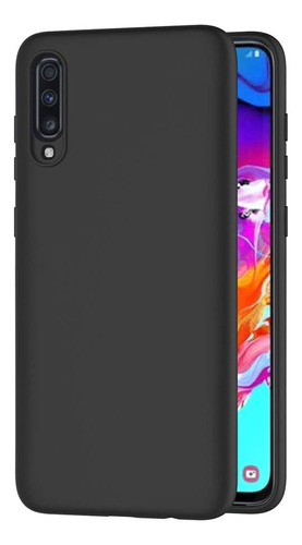 Case Thin Fit Delgado Mate Para Galaxy A70 De Policarbonato