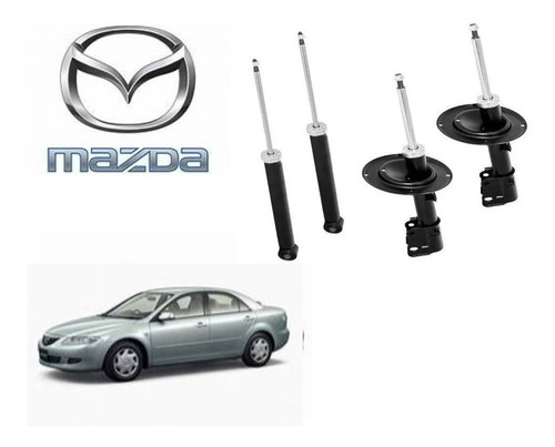 Amortiguadores Mazda 6 Año 2006 A 2008 Paquete De 4