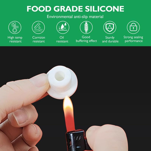Tapones De Silicona En Forma De T Para Agujero De 0.37-0.41