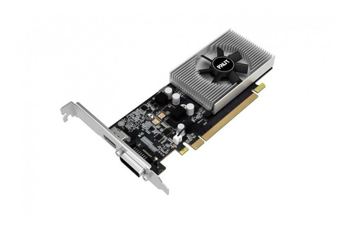 Imagem 1 de 2 de Placa de vídeo Nvidia Palit  GeForce GTX 10 Series GT 1030 NEC103000646-1082F 2048 MB